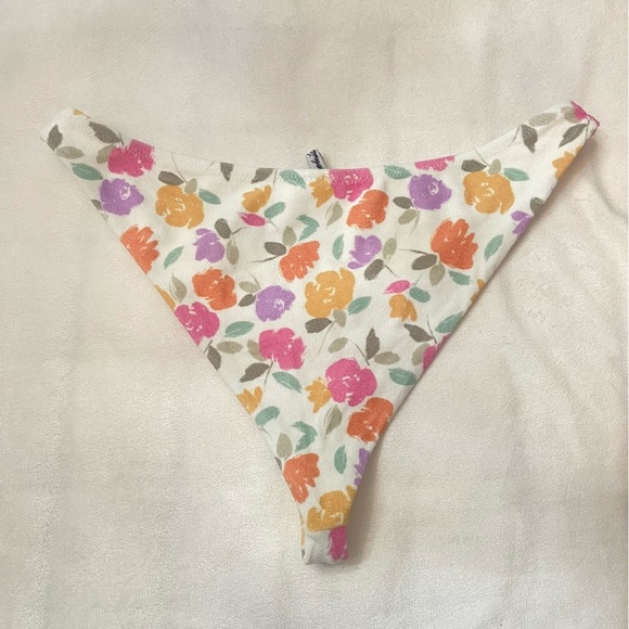 New! SET For love and lemons Joey floral cheeky bikini nwot 1618 10050 - Picture 5 of 14
